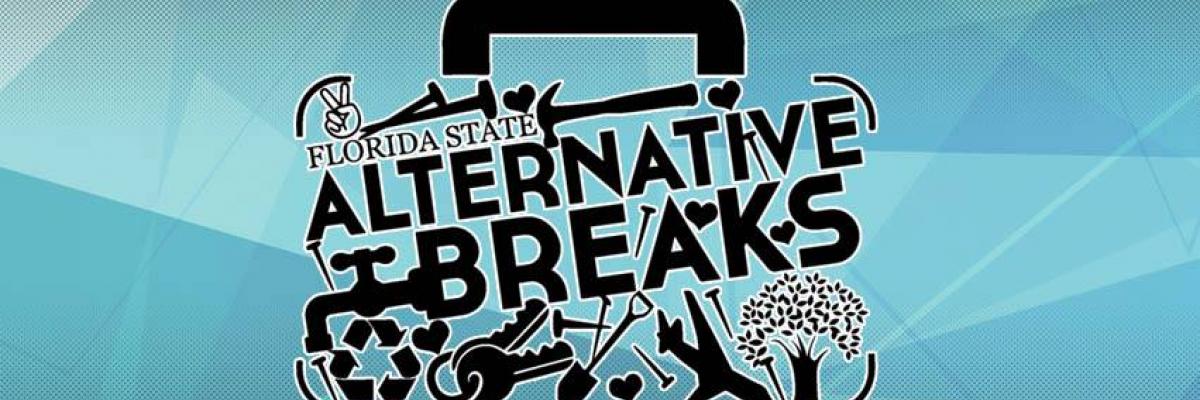 IMAGE Florida State Alternative Breaks logo on a blue background.