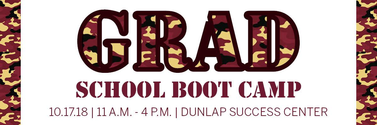 Grad School Boot Camp