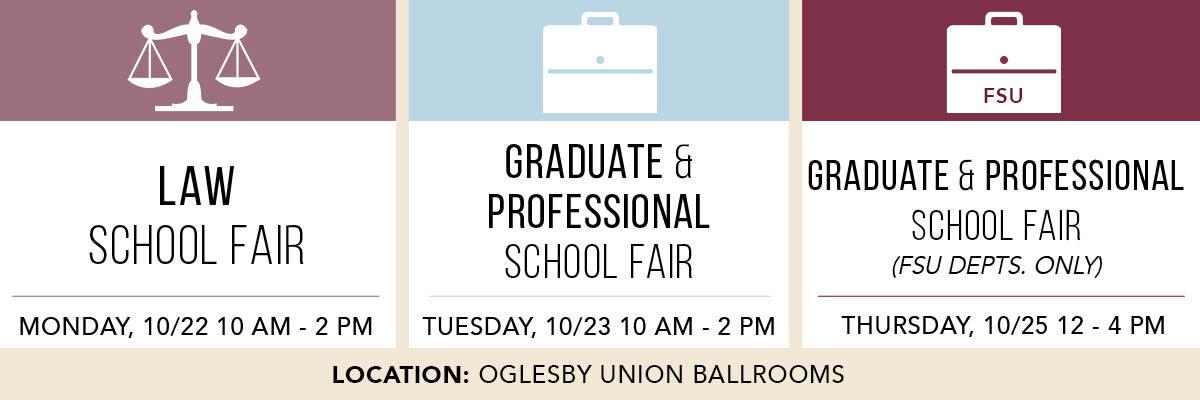 Law and Graduate School Fairs