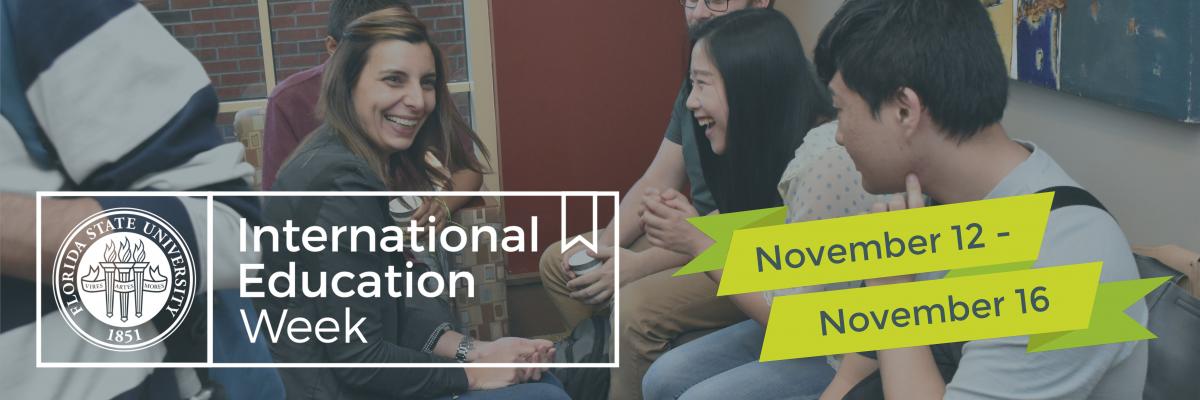 2018 International Education Week: November 12-16