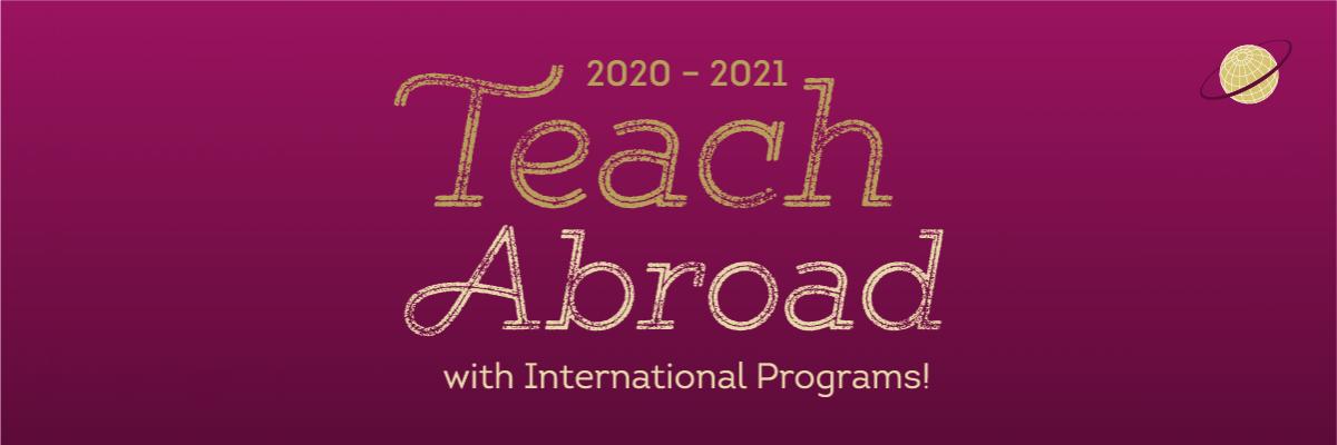Teach Abroad with International Programs