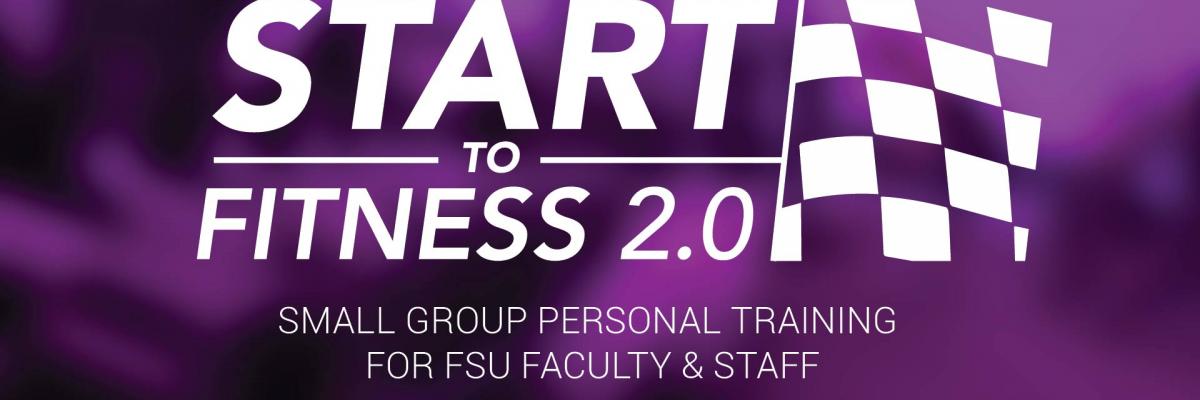 Start to Fitness Informational Banner