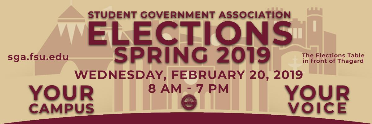 Spring 2019 Elections Banner