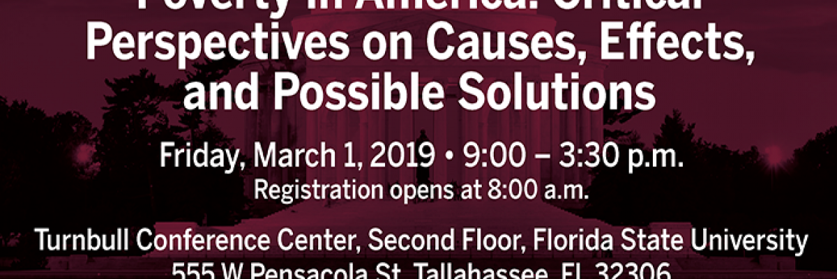 Poverty in America Conference Graphic