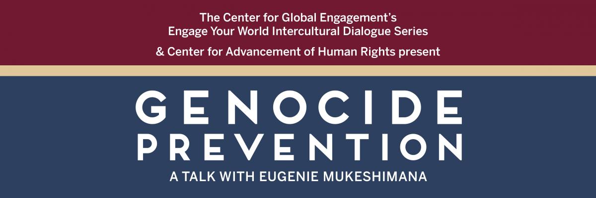 Engage Your World (A Talk with Eugenie Mukeshimana)