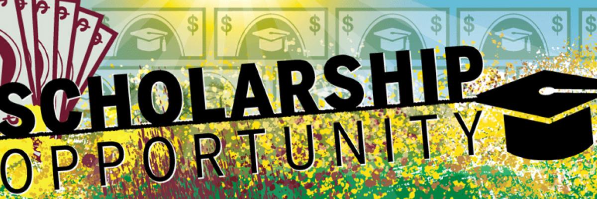 Scholarship opportunity graphic