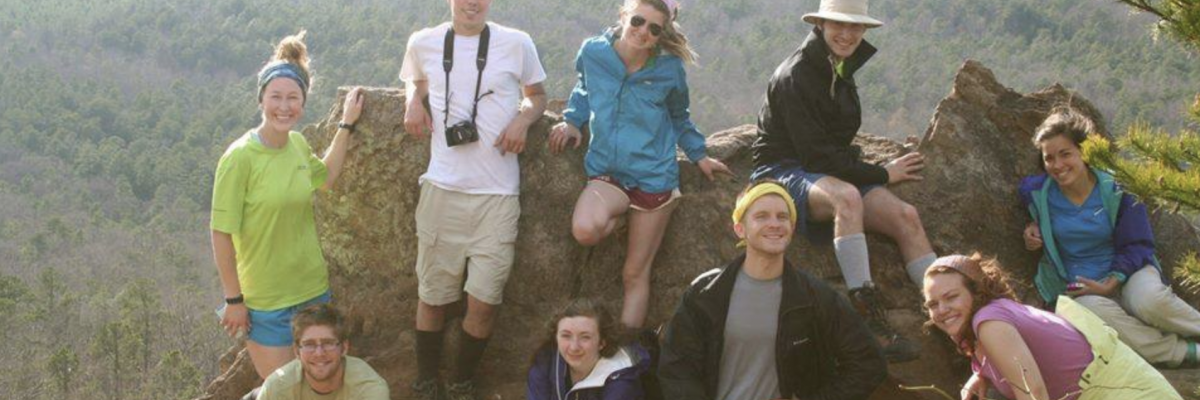 Group on Outdoor Pursuits Trip