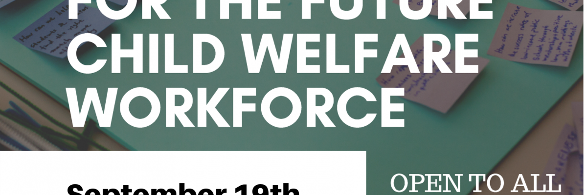 Design Sprint for the Future Child Welfare Workforce Flyer