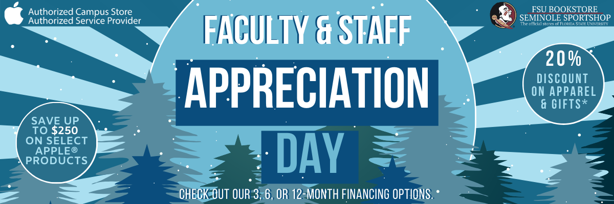 FSU Bookstore Faculty & Staff Appreciation Day, November 22, 2019