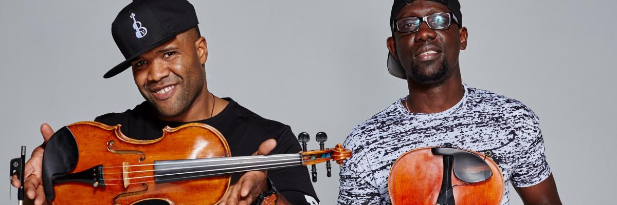 Black Violin is made up of Kev Marcus and Wil B. 