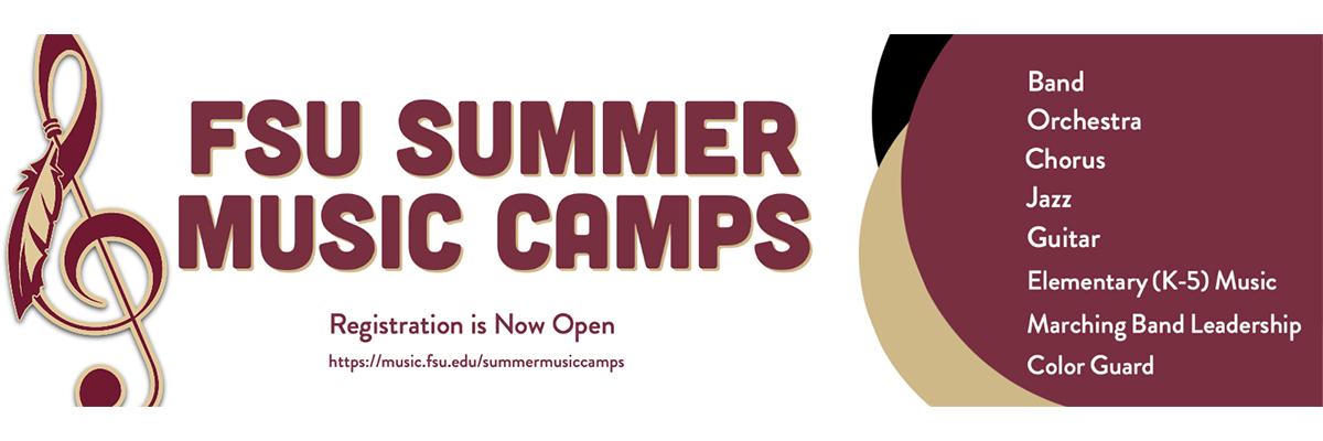 Summer Music Camps Open Enrollment