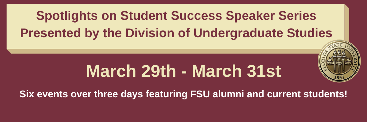 Spotlights on Student Success Speaker Series
