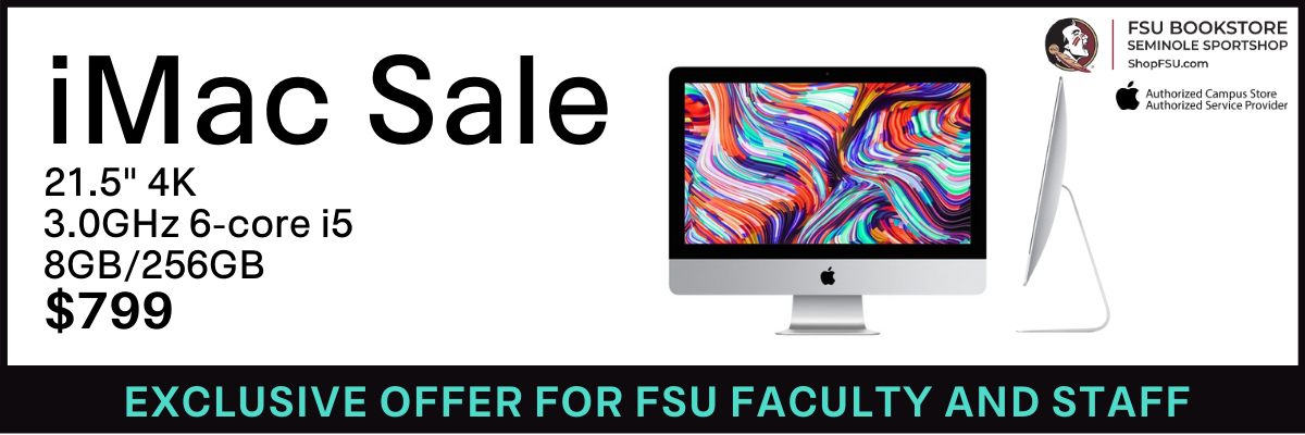 iMac Sale - Exclusive iMac Offer for FSU Faculty and Staff