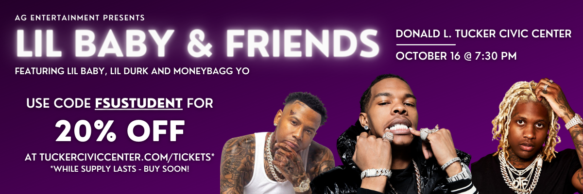 Lil Baby & Friends are Coming To the Tuck this October!