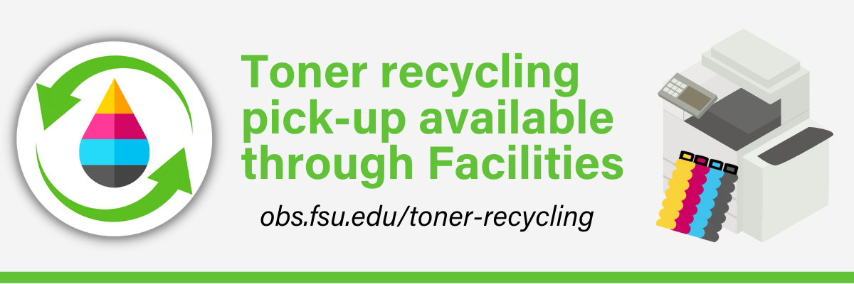 Toner Recycling Pick-up Now Available
