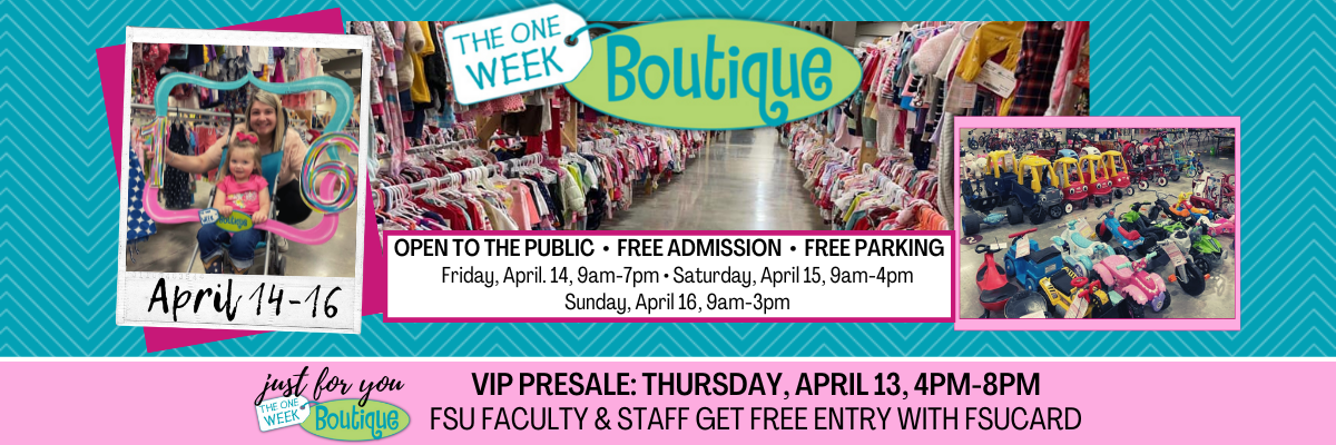 One Week Boutique April 14-16