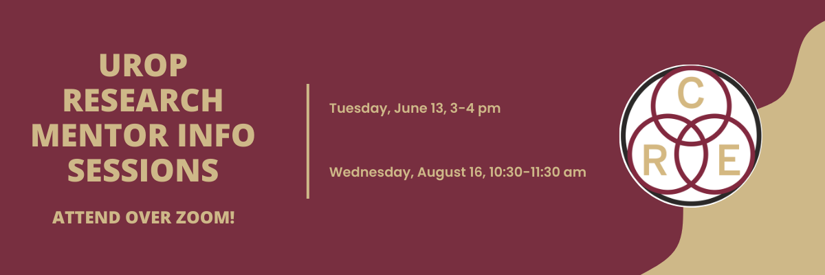 Attend the Final UROP Research Mentor Info Session | University ...