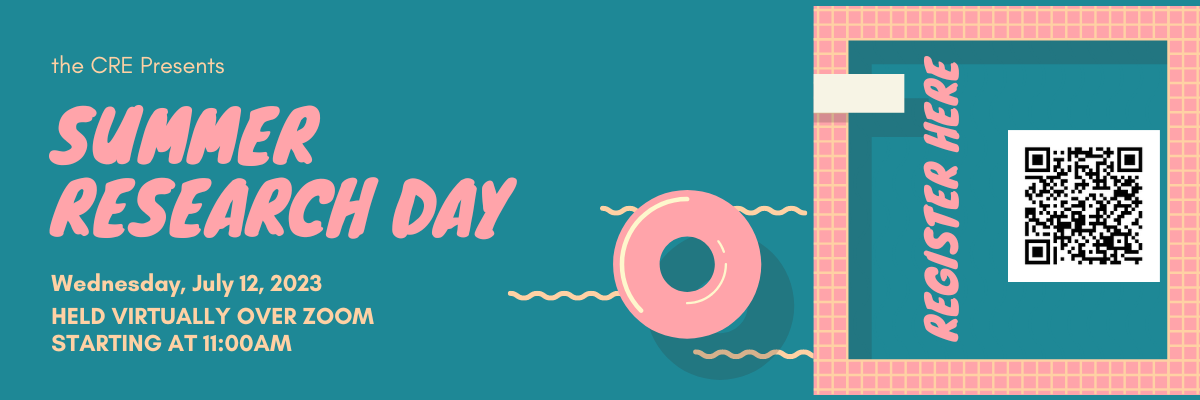 Attend Summer Research Day!