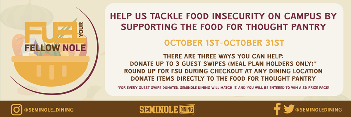 Fuel Your Fellow Nole banner