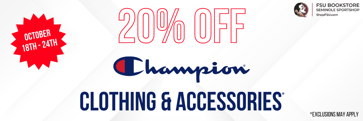 20% Off Champion Banner