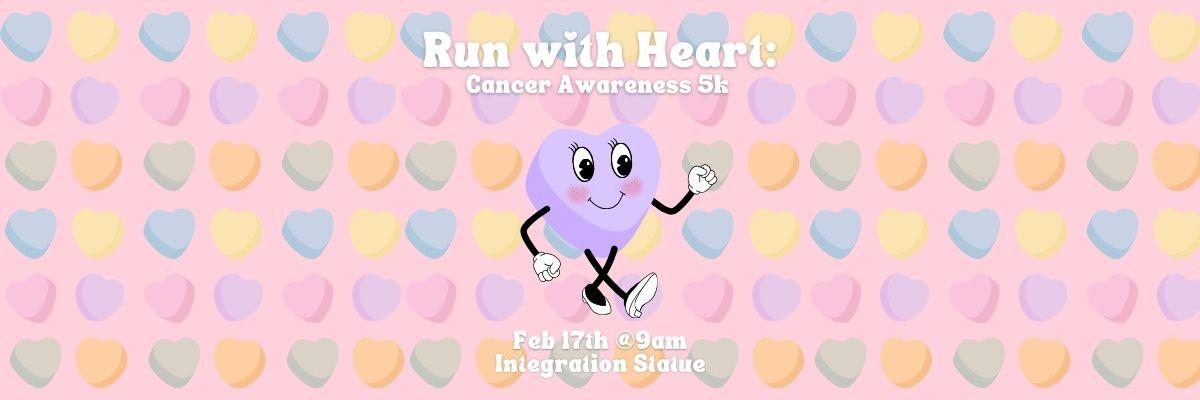 Run with Heart 5k Logo