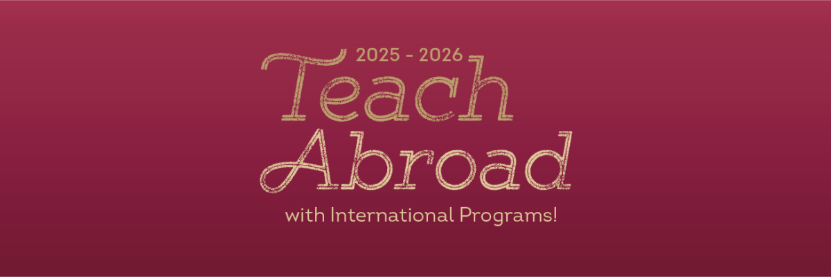 2025-2026 Teach Abroad