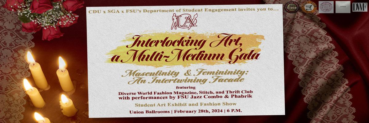 Interlocking Art, A Multi-Medium Gala