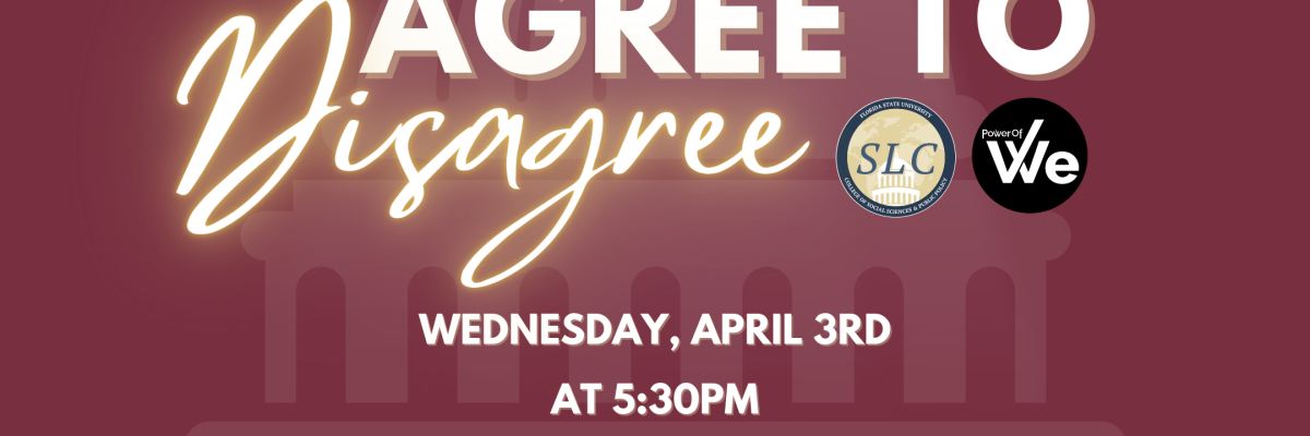 Agree to Disagree Banner