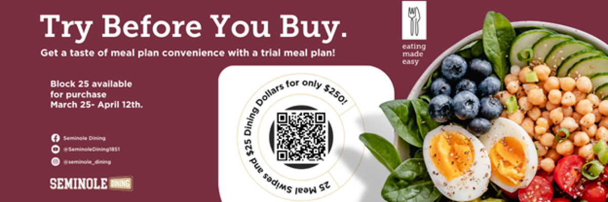 Block 25 Meal Plan banner