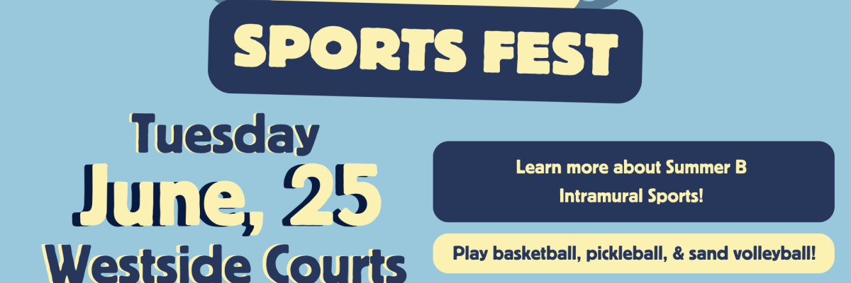 Summer Sports Fest Flyer