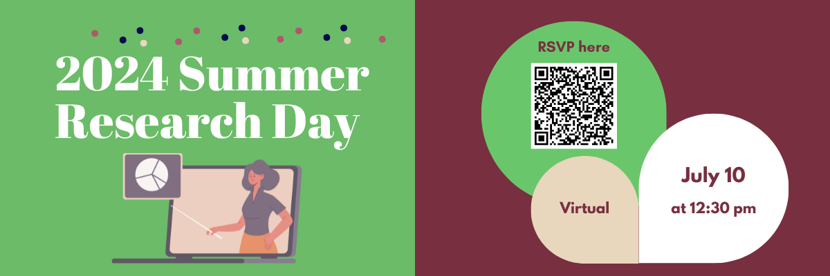 2024 Summer Research Day Banner