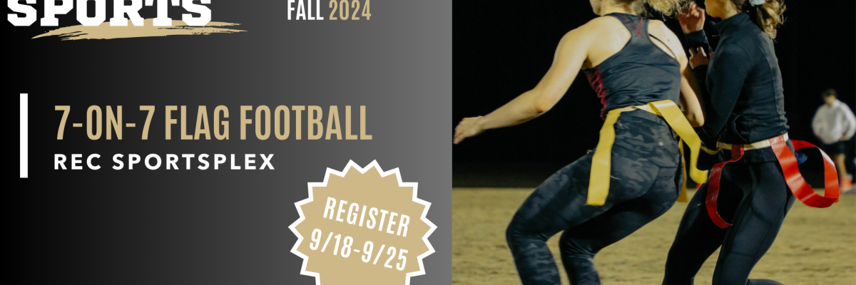 Flyer for Intramural Sports Registration