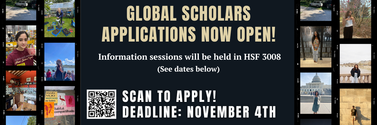Global Scholars applications now open!