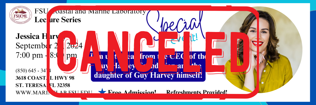 CANCELED - Jessica Harvey at the FSUCML on September 26th from 7:00 - 8:00 pm
