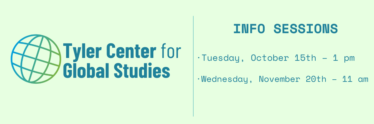 Tyler Fellows Info Sessions