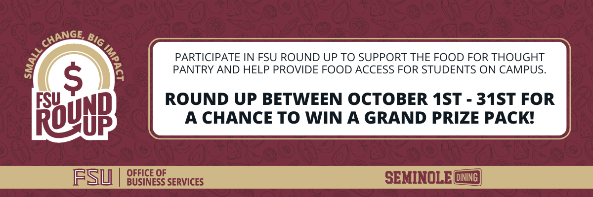 FSU Round Up October promo flyer
