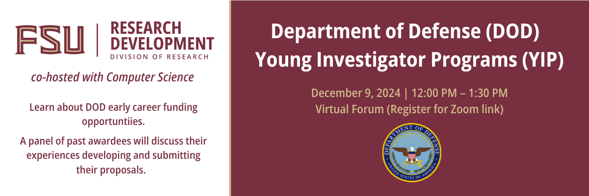 Department of Defense Young Investigator Programs