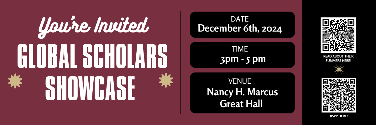 Global Scholars Showcase 2024