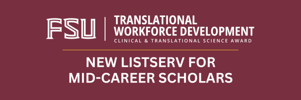 FSU CTSA Translational Workforce Development Logo