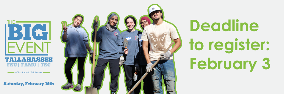 The Big Event Sign Up Announcement