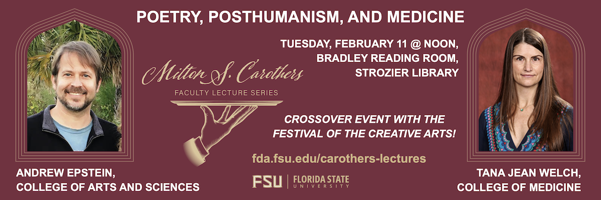 Milton S. Carothers Faculty Lecture Series 