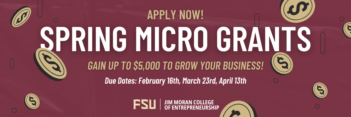 Jim Moran College Monthly Mentor Night Graphic