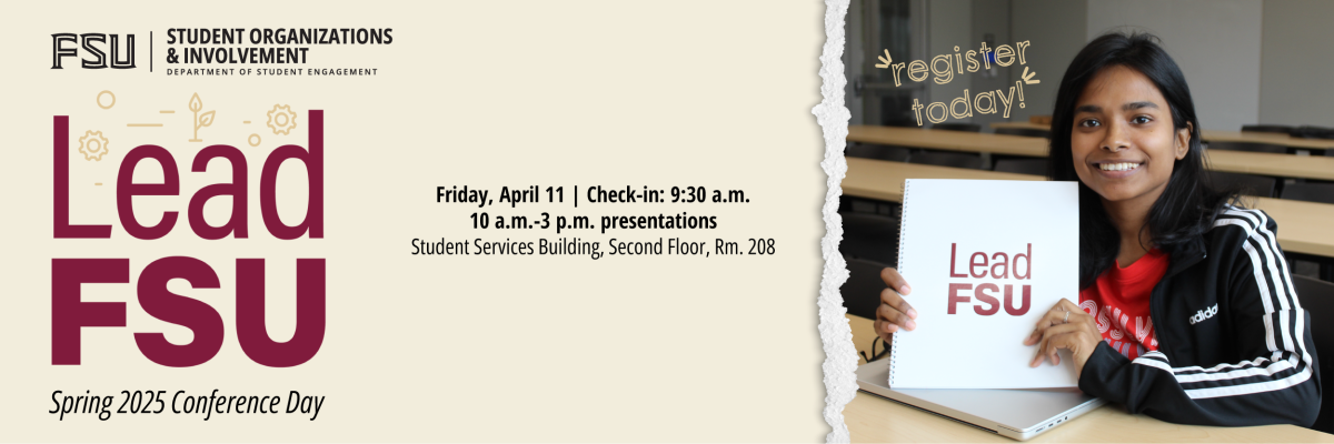 Register for LeadFSU Conference Day