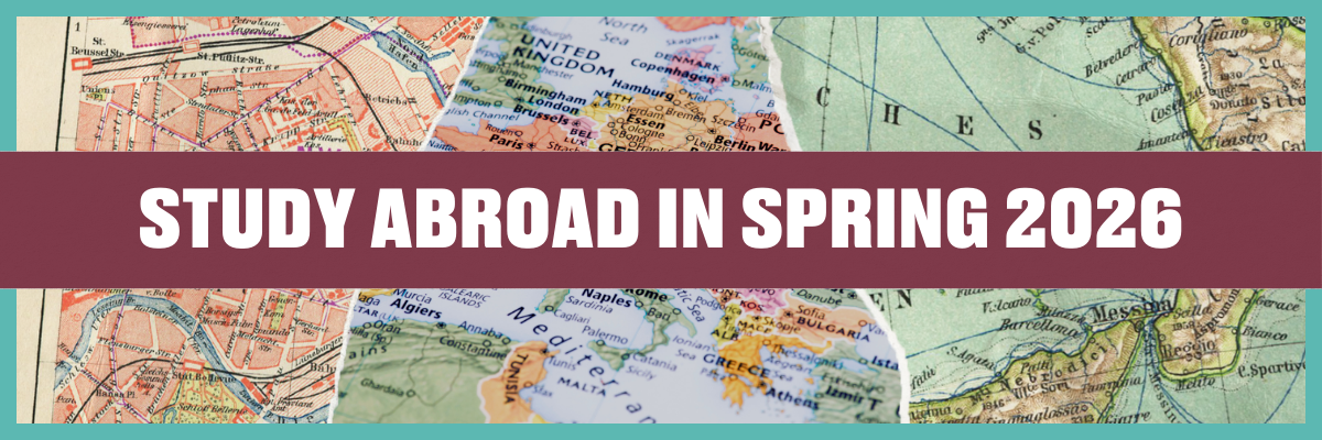 Spring study abroad applications opened on April 2nd