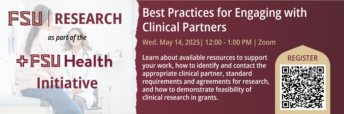 Clinical Partnerships Workshop Banner