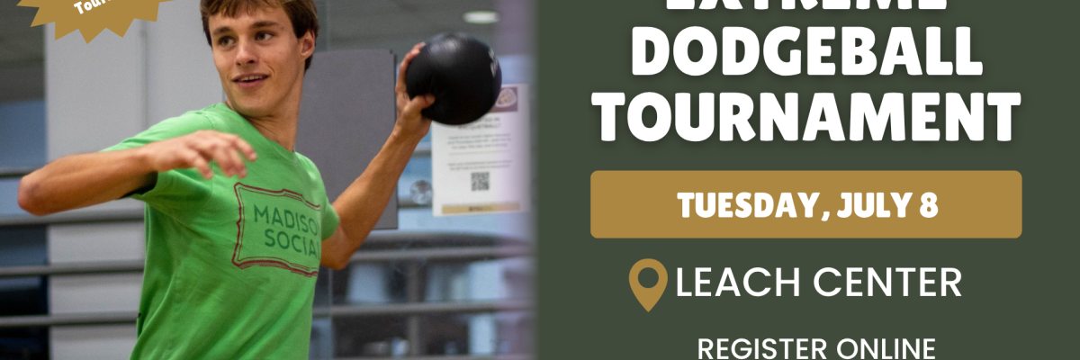 Extreme Dodgeball Tournament Flyer