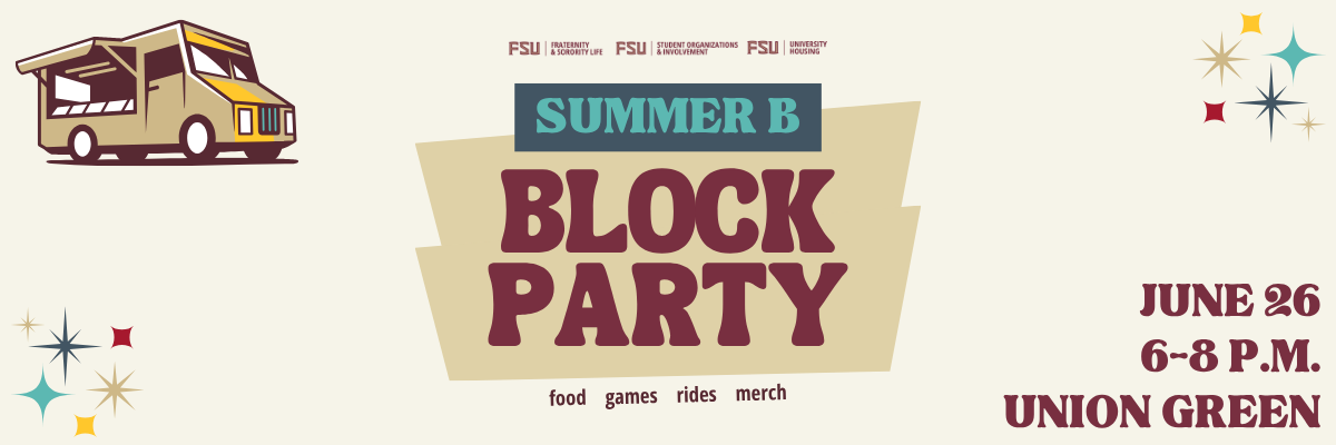 Summer B Block Party, June 26, 6-8 p.m., Union Green