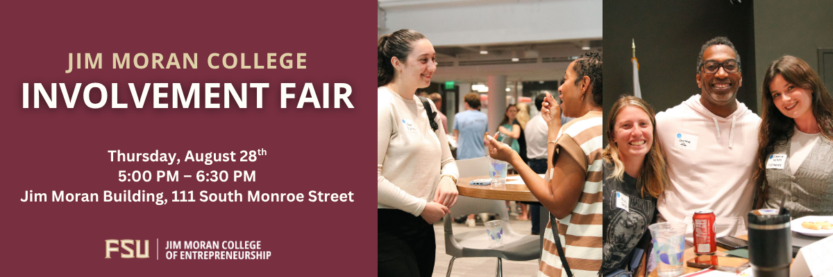 Jim Moran College Involvement Fair