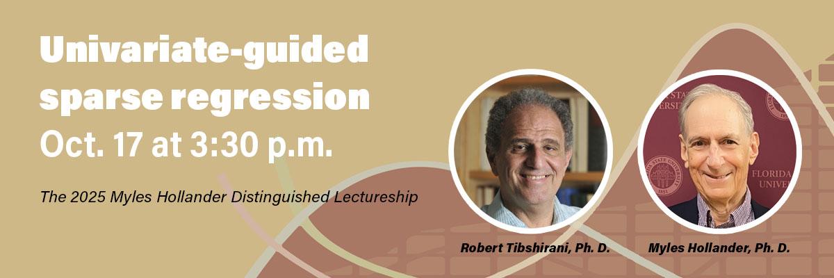 Robert Tibshirani and Myles Hollander