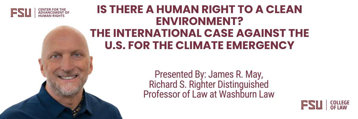 Is There a Human Right to a Clean Environment?